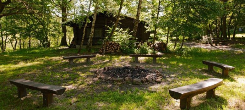 Grillhütte in der Strieth